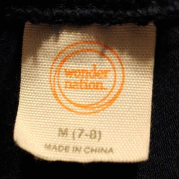 Wonder Nation Girls Blue and Gold Jacket Size Medium - Picture 3 of 6